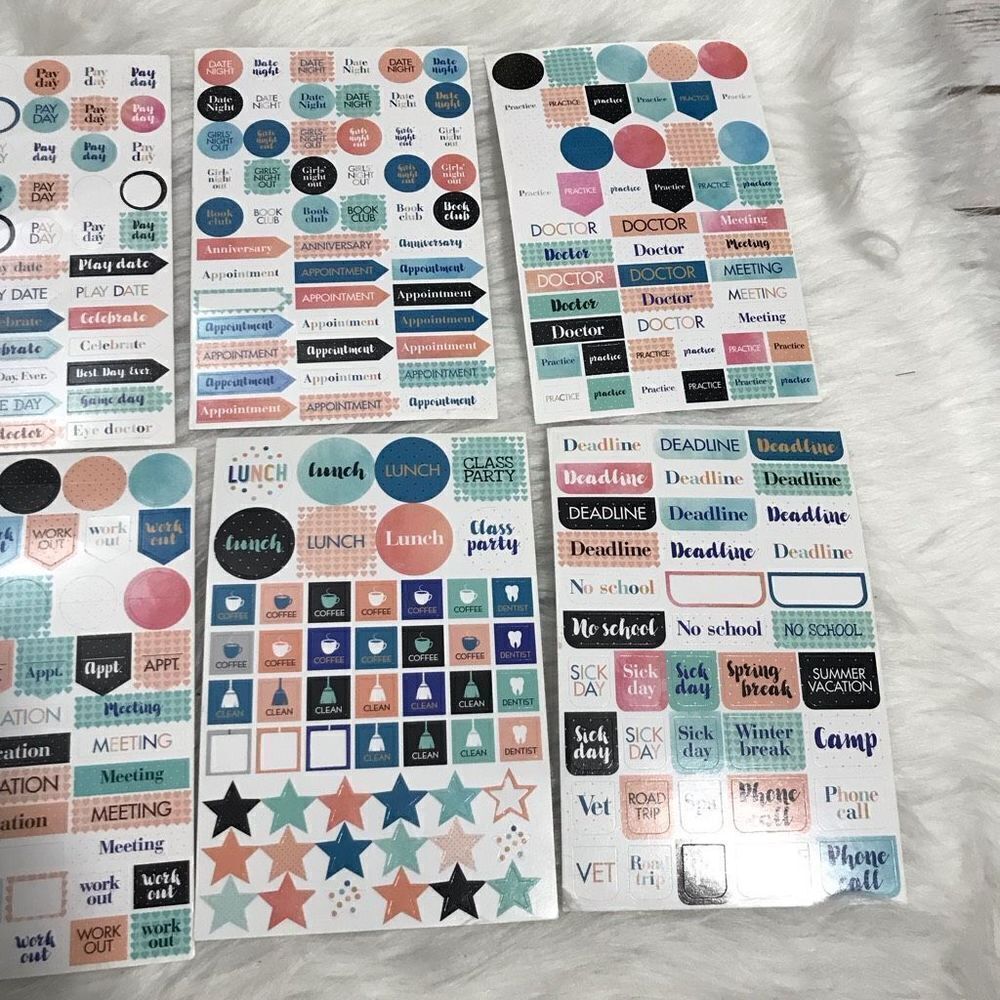 ‎Planner Calendar Stickers - Picture 4 of 6